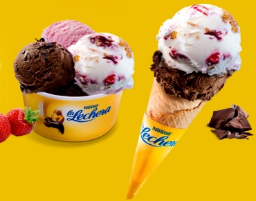 Distribuidor de helados La Lechera